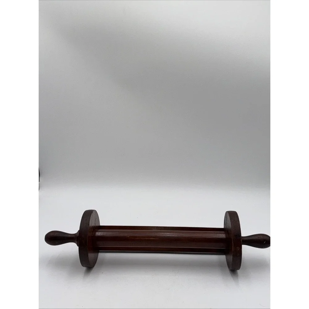 Vintage Wooden Wall Mount Paper Towel Holder Cottage Core Rustic Kitchen Decor